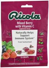 RICOLA BAG MIXED BERRY W/VIT C 19CT