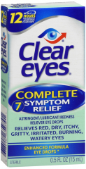 CLEAR EYES COMPLETE 0.5OZ