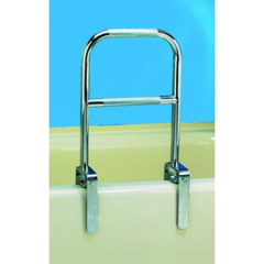 TUB RAIL DUAL LVL CHRM