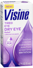 VISINE TIRED DRY EYE DROP 0.5OZ