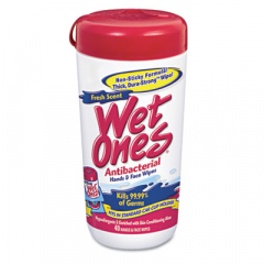 WET ONES ANTIBACTERIAL FRESH 40CT
