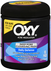 OXY MAXIMUM CLEANSING PAD 90CT
