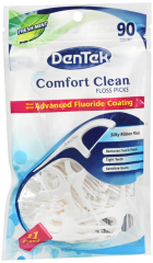 DENTEK FLOSS PICKS SILK 90CT