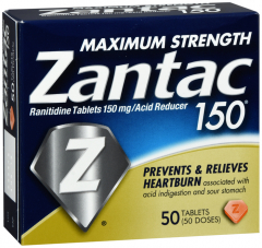 ZANTAC 150 TABLET 50CT