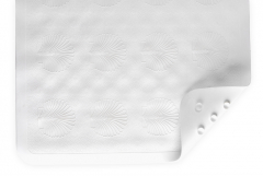 BATH MAT W/ SUCTION GRIP WHITE 9350-R