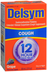 DELSYM 12HR COUGH GRAPE 3OZ