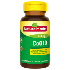 COQ10 100MG SOFTGEL 33%BNS 40CT NAT MADE