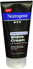 NEUTROGENA MEN SHAVE CREAM SENS 5.1OZ