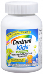 CENTRUM CHILD CHEW TABLET 80CT