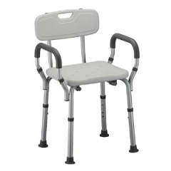 BATH SEAT 9026 W/ BACK-ARMS NOVA 2CT
