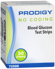 PRODIGY NO CODE TEST STRIP RETAIL 50CT