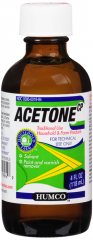ACETONE CP 4OZ HUMCO