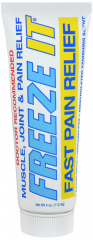 FREEZE IT PAIN RELIEF GEL 4OZ