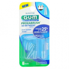 GUM GO BETWEENS PROXABRUSH RFL WIDE 8CT