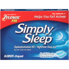 SIMPLY SLEEP 25 MG CPL 24
