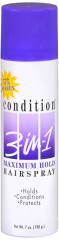 CONDITION 3IN1 HAIR SPRAY MAX SCT 7OZ