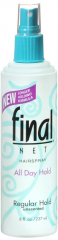 FINAL NET HAIR SPRAY N/A REG UNS 8OZ