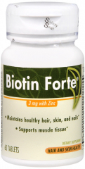 BIOTIN FORTE 3MG TABLET 60CT SCHWABE