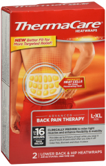 THERMACARE 8HR BACK XLARGE 2CT