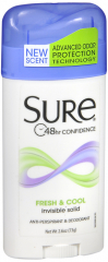 SURE A/P INV SOLID FRESH SCENT 2.6OZ