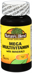 MEGA MULTI MINERAL TAB 60CT NAT BLEND