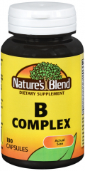 B COMPLEX CAPSULE 100CT NAT BLEND