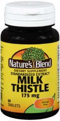 MILK THISTLE 175MG TAB 60CT NAT BLEND