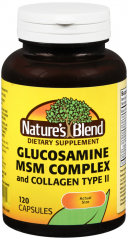 GLUCOS MSM COMPLEX CAP 120CT NAT BLEND