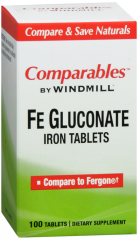 FERROUS GLUC 239MG TABLET 100CT WINDML