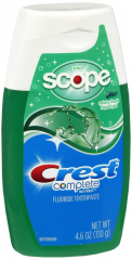 CREST COMPLET+SCOPE GEL MINT 4.6OZ