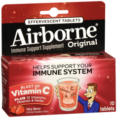 AIRBORNE TABLET BERRY 10CT