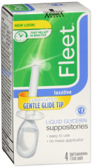 FLEET GLYCERIN SUPP LIQ APPLICTR 4X7.5ML