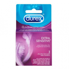 DUREX EXTRA SENSITIVE CONDOM 3CT