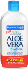 ALOE VERA LOTION 16OZ FRUIT EARTH