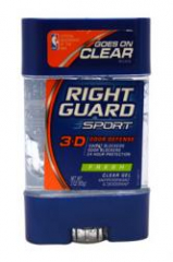 RIGHT GUARD A/P CLEAR GEL FRESH 3OZ