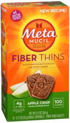 METAMUCIL WAFER APPLE CRISP 24CT