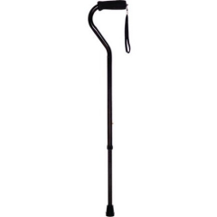 CANE ADJ 7/8IN OFF BLK