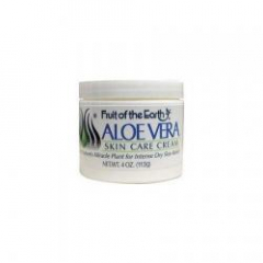 ALOE VERA CREAM 4OZ FRUIT EARTH