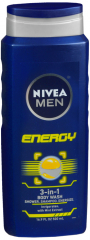 NIVEA MEN BODY WASH ENERGY 16.9OZ