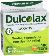 DULCOLAX 5MG TABLET 100CT