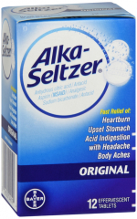 ALKA-SELTZER TABLET 12CT
