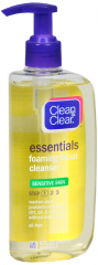 CLEAN&CLEAR FOAM FACE CLEANSER SENS 8OZ