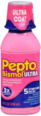 PEPTO BISMOL ULTRA LIQUID ORIGINAL 8OZ