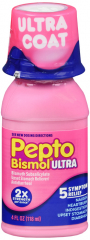 PEPTO BISMOL ULTRA LIQUID ORIGINAL 4OZ