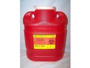 BD SHARPS CONT 305489 RED FUNNEL 6.9QT