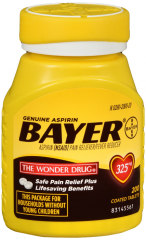 BAYER ASPIRIN TABLET 200CT
