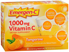 EMERGEN-C VIT C 1000MG TANGERINE 30CT