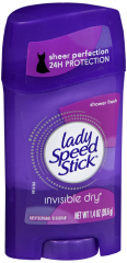 LADY SPEED STICK A/P INV SHOWER FR 2.3OZ