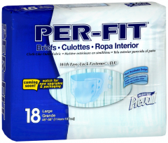 BRIEF PER-FIT AD LG BRF 4X18