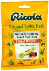RICOLA BAG S/F MOUNTAIN HERB 19CT